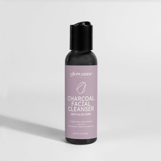 Charcoal Facial Cleanser - Glowanne