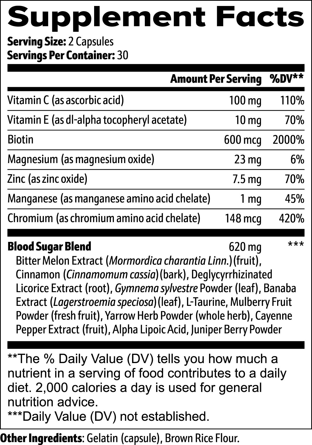 Normal Blood Sugar Support - Glowanne