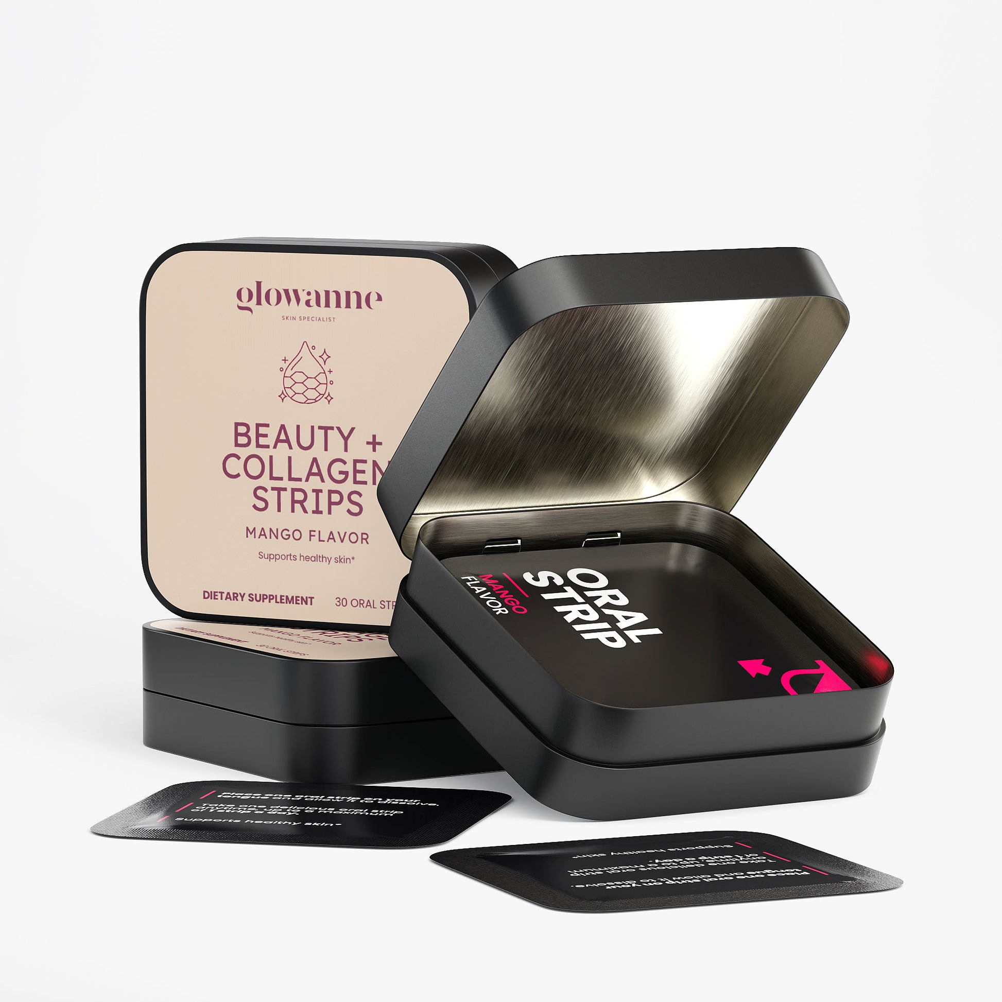Beauty + Collagen Strips - Glowanne