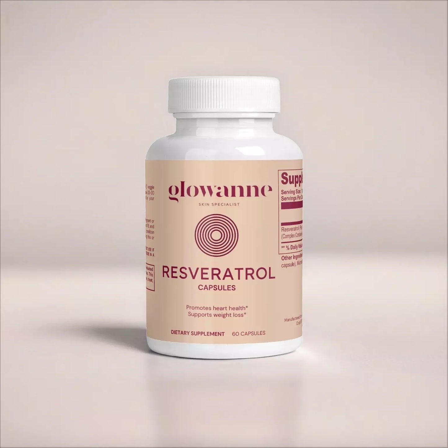 Potent resveratrol supplement with 600 mg per dose to boost antioxidant defense and support healthy aging.